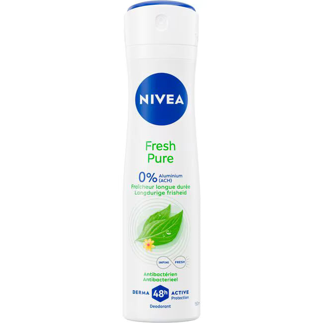 Nivea Deospray 150 ml. Fresh Pure 0%