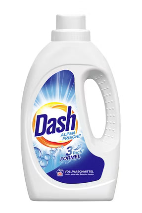 Dash Universal Laundry Detergent 20 Washes 11 Liters Alpen Fresh