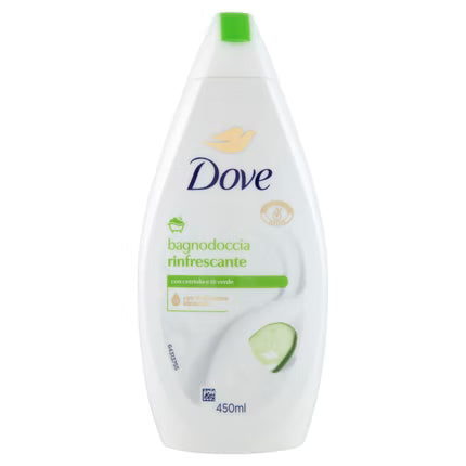 Dove Refreshing Shower Gel With Cucumber And Green Tea 450 Ml