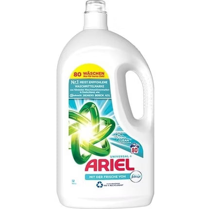 Procter & Gamble Ariel Gel 80 Wash Febreze Professional 4 Liters