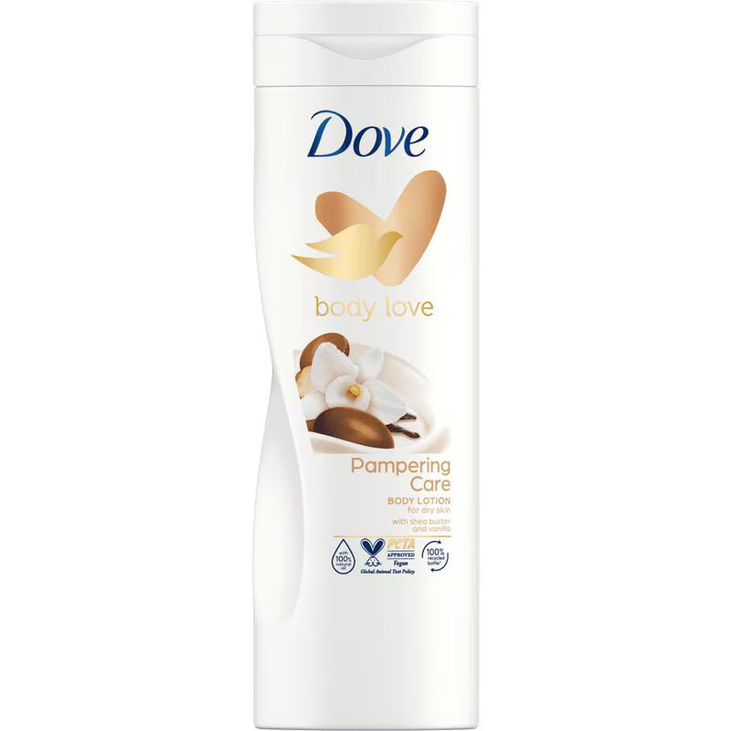 Dove Body Lotion 400 ml. Pampering Care Shea Butter