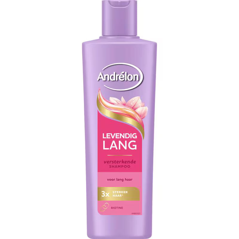 Andrelon Shampoo 250 ml.(Nieuw) Levendig Lang