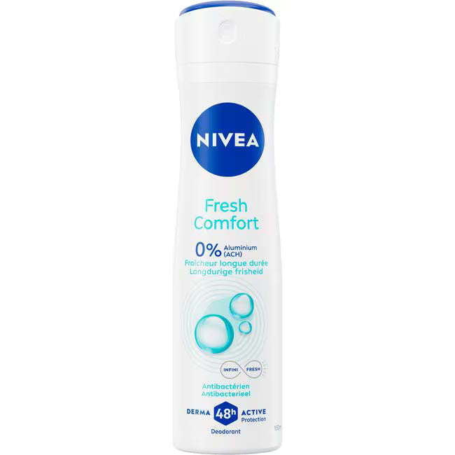 Nivea Deospray 150 ml. Fresh Comfort 0%