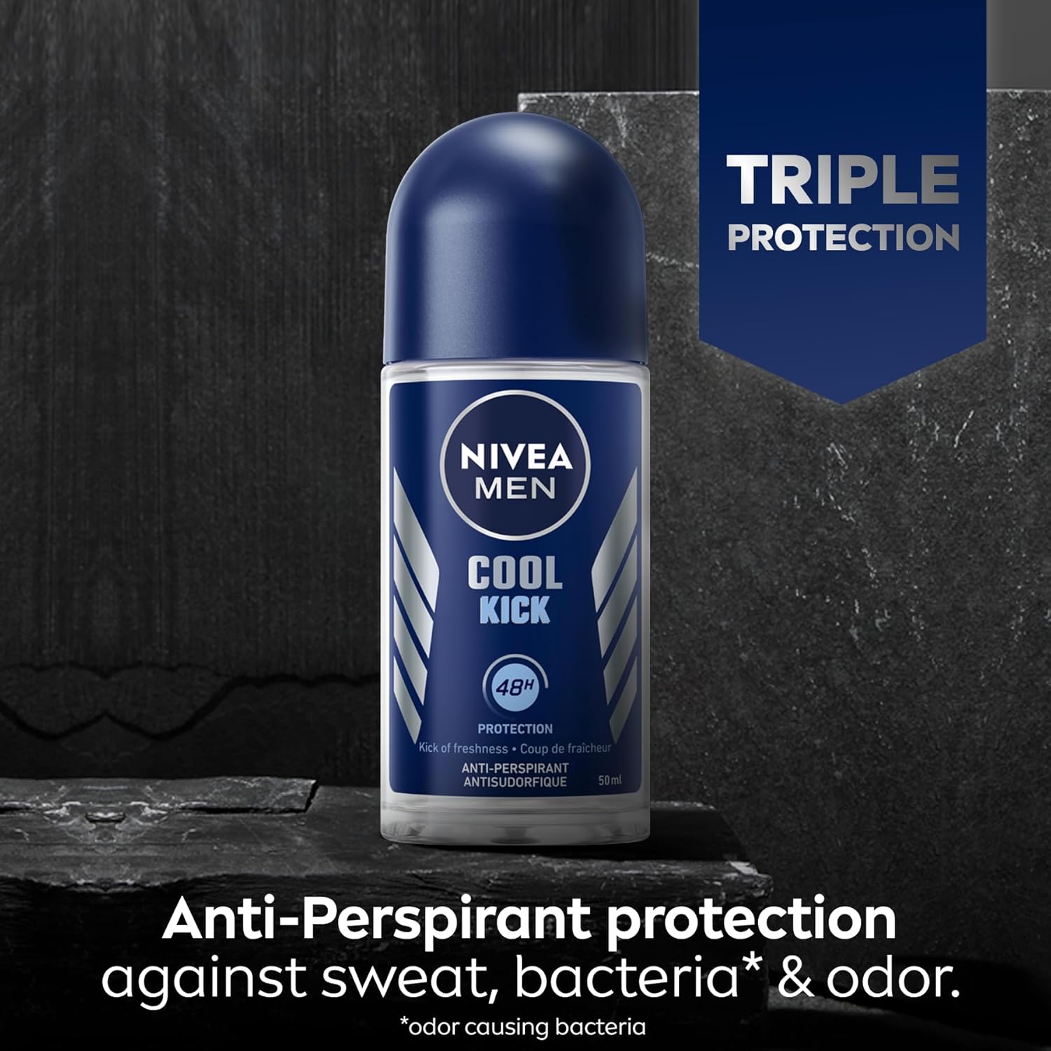 Nivea Roll-On 50 ml. For Men	Cool Kick FM