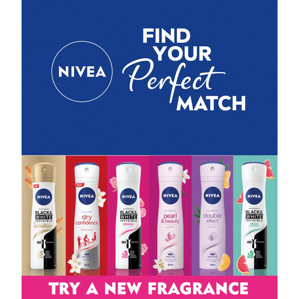 Nivea Deospray 150 ml – Fresh Cherry
