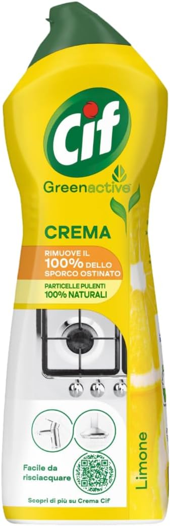 Cif Crème Citroen met Microkristallen – Reinigingscrème 750 ml