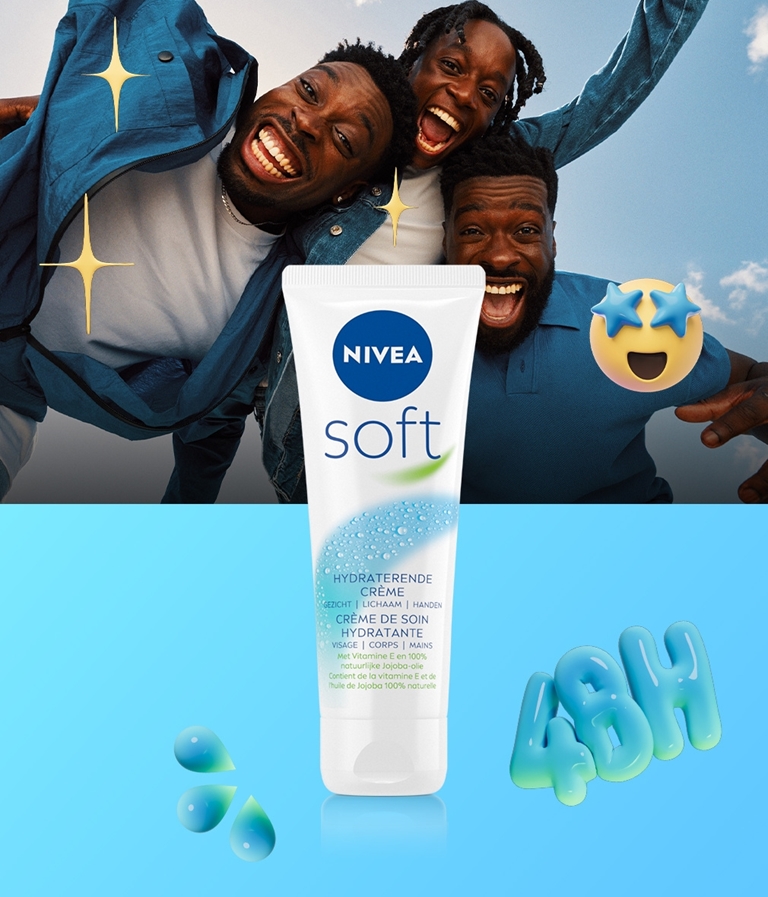 Nivea Creme Soft 75 ml.	Tube