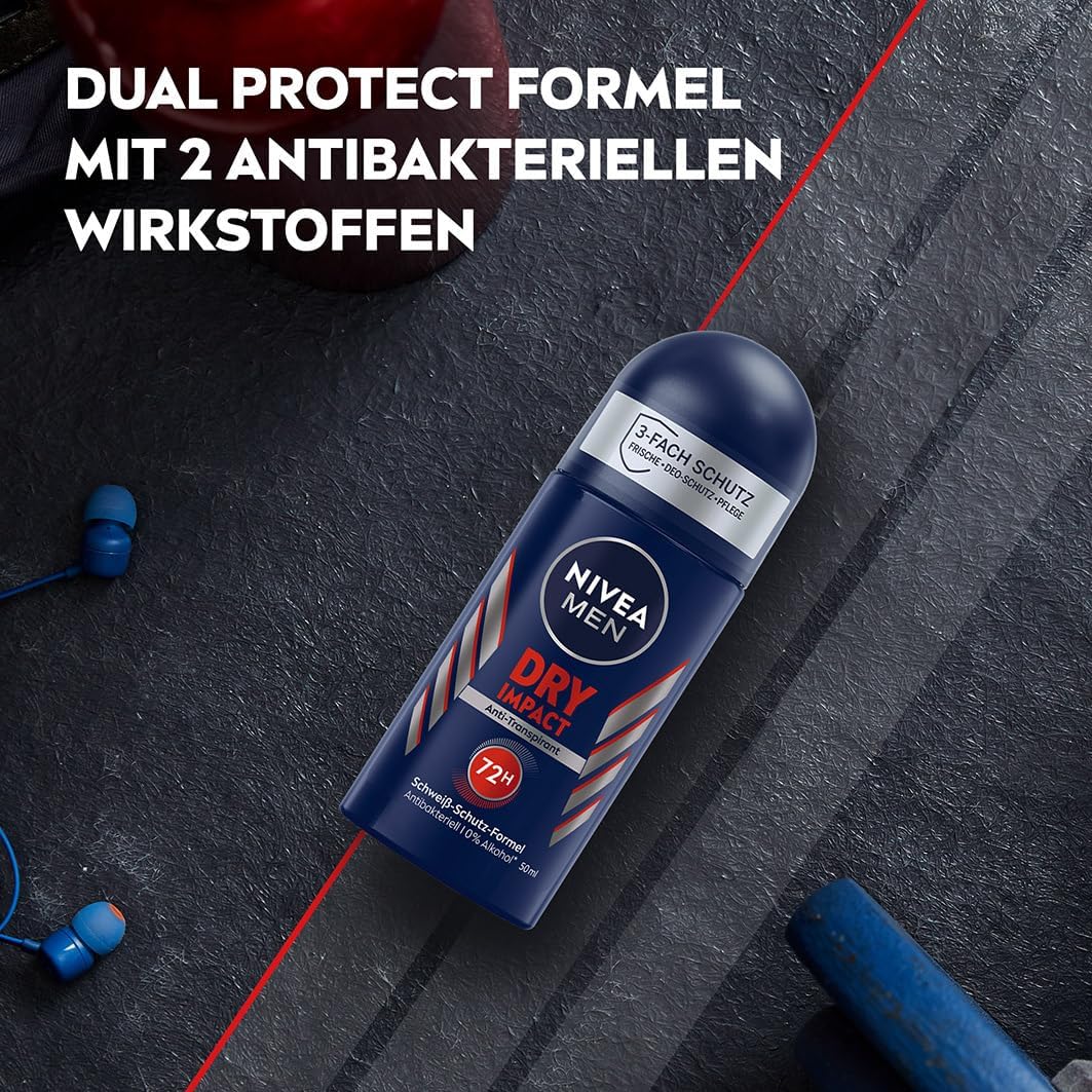 Nivea Roll-On 50 ml. For Men	Dry Impact