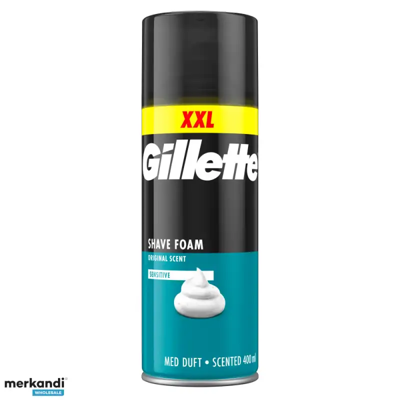 Gillette Scheerschuim voor de Gevoelige Huid – 400 ml