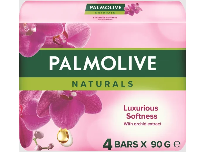 Palmolive Zeepblok 4-pak 90 gr	Luxurious Softness (Orchid)