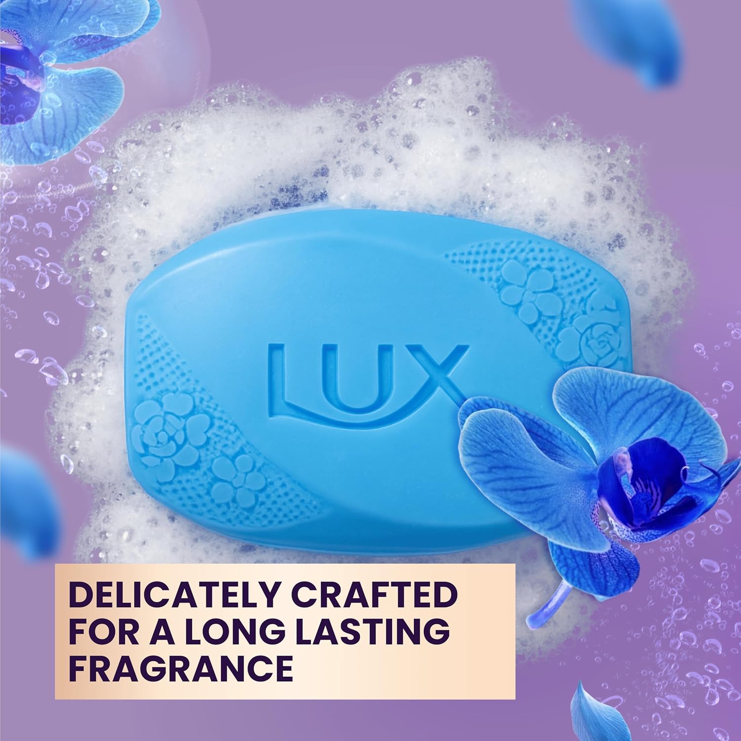 Lux Toiletzeep 80 gr.	Blauw (Aqua Sparkle)