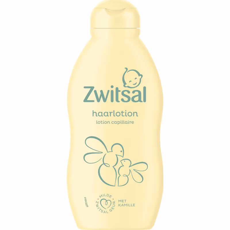 Zwitsal Haarlotion 200 ml.	met Kamille