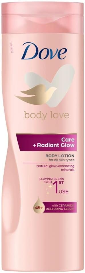 Dove Body Lotion 400 ml.	Care & Radiant Glow