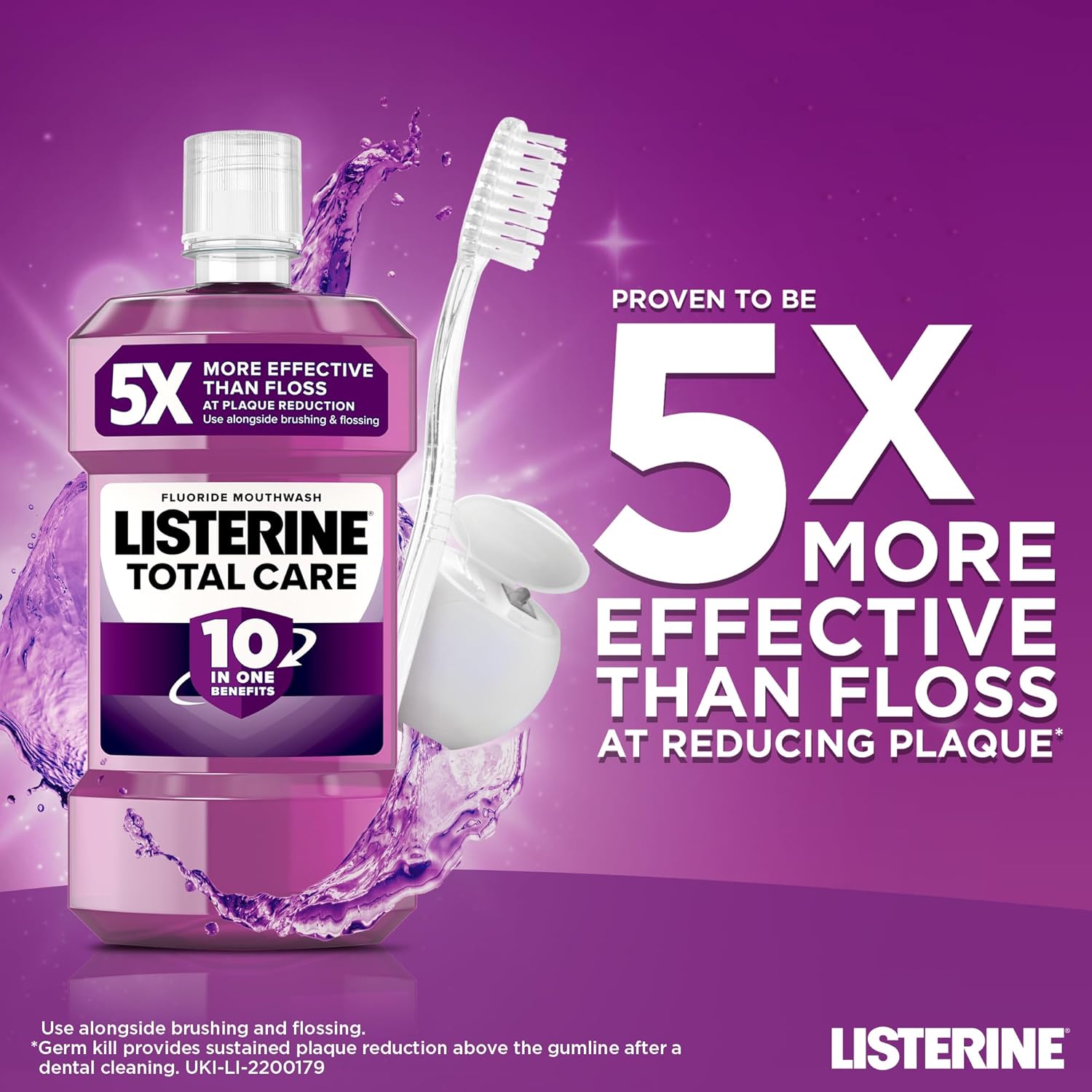 Listerine Mondwater 500 ml – Total Care