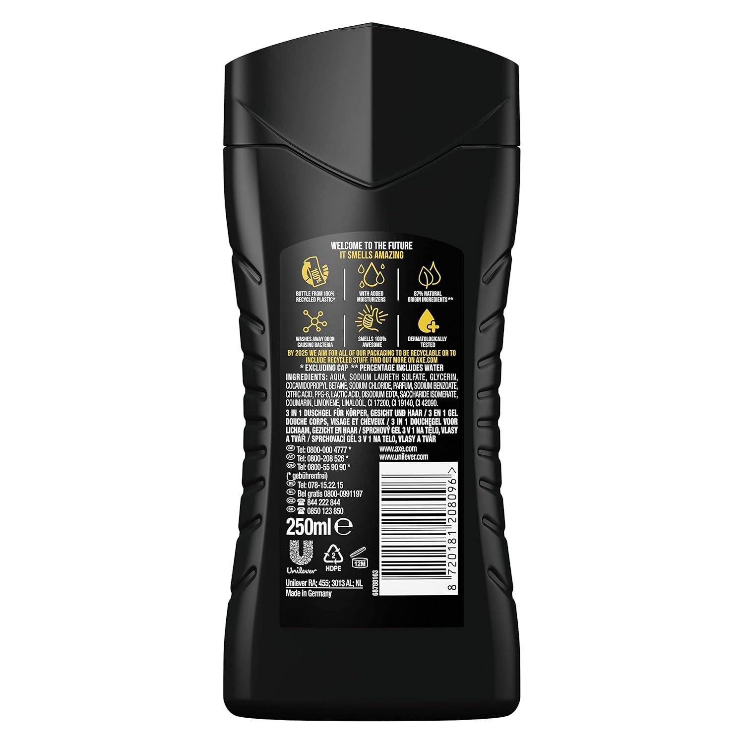 AXE Shower 250 ml.	Magnum Gold Caramel Billionaire