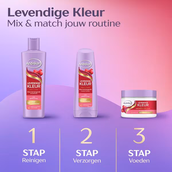 Andrelon Conditioner 200 ml.(Nieuw)	Levendige Kleur