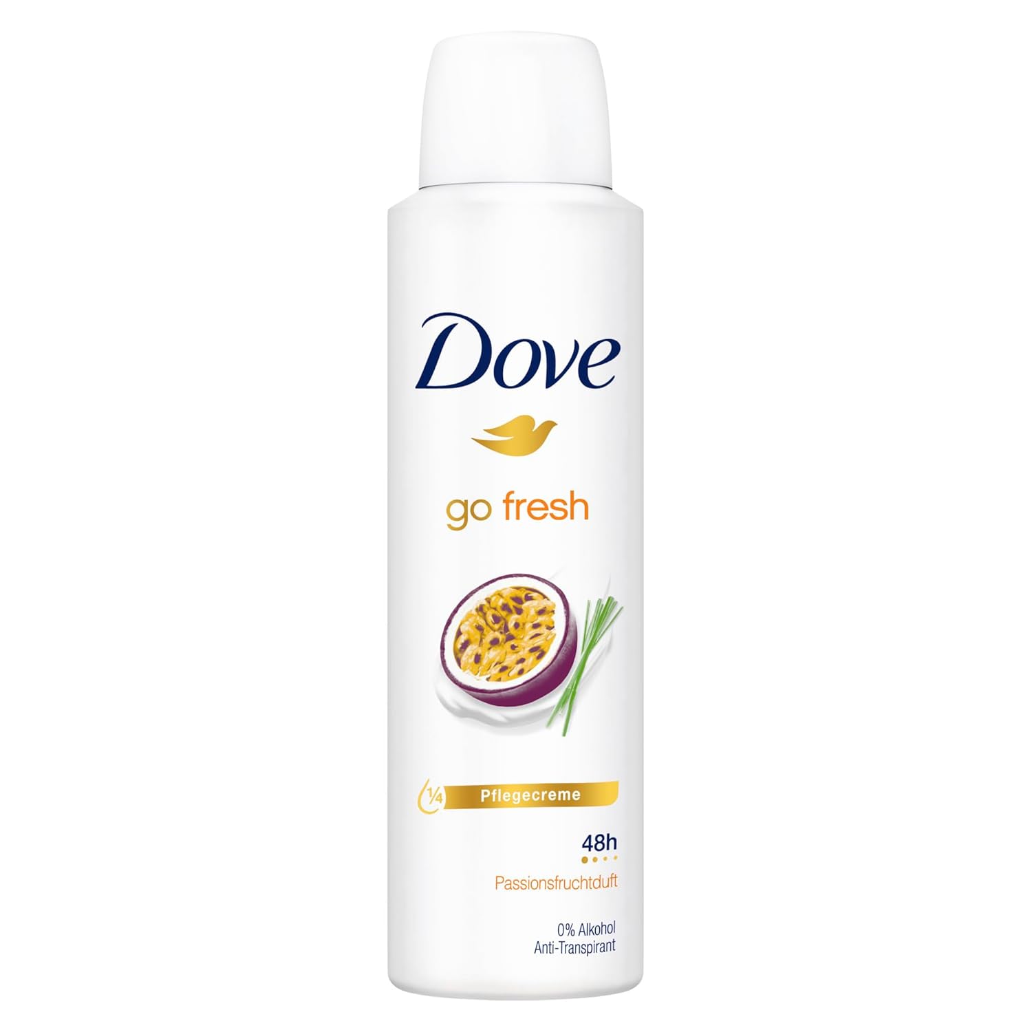 Dove Deospray 150 ml.	Go Fresh Passionfruit & Lemongrass