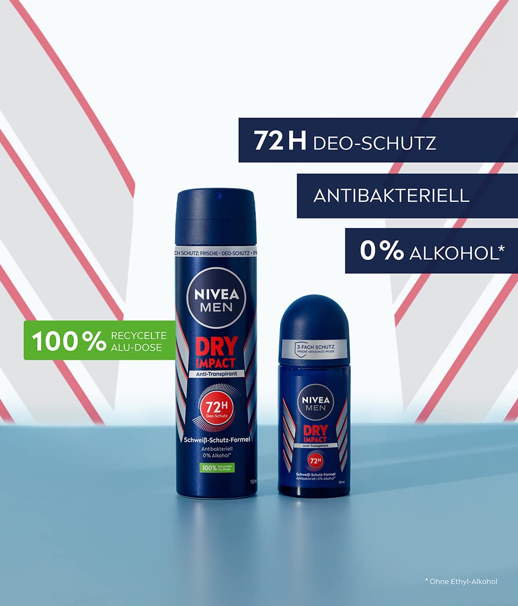 NIVEA MEN Deospray 200 ml – Dry Impact