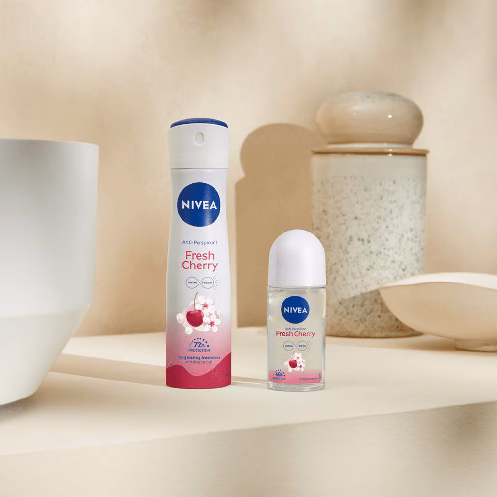 Nivea Deospray 150 ml – Fresh Cherry