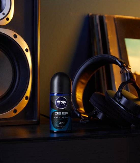 Nivea Roll-On 50 ml. For Men	Deep (Black Carbon)