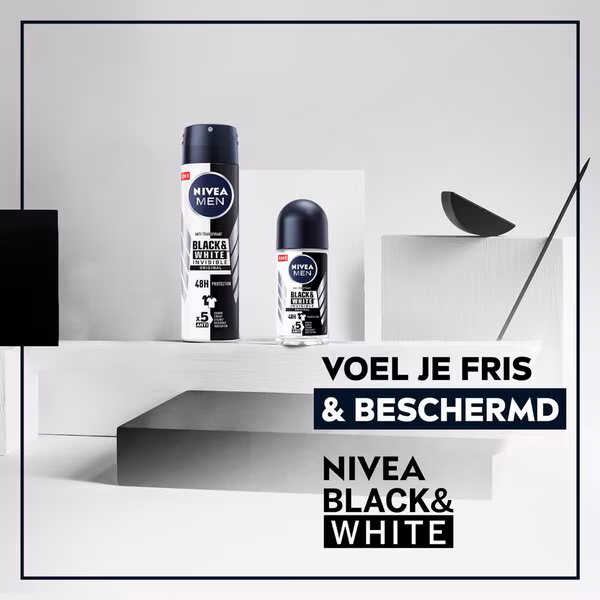 Nivea Roll-On 50 ml. For Men	Invisible Black & White Power