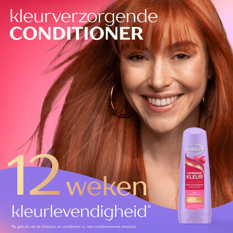 Andrelon Conditioner 200 ml.(Nieuw)	Levendige Kleur