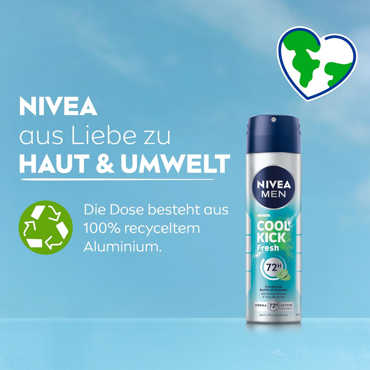 Nivea Deospray 150 ml. MEN	Cool Kick Fresh 48H