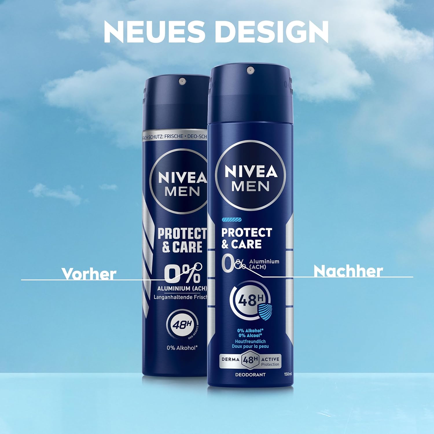 Nivea Deospray 150 ml. MEN	Protect & Care 48h