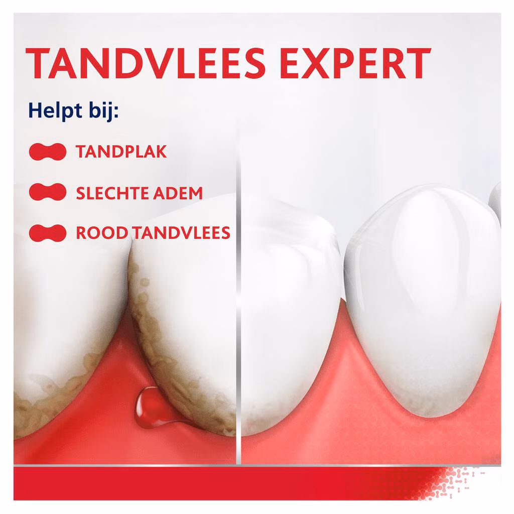Parodontax Tandpasta 75ml.	Fluoridevrij