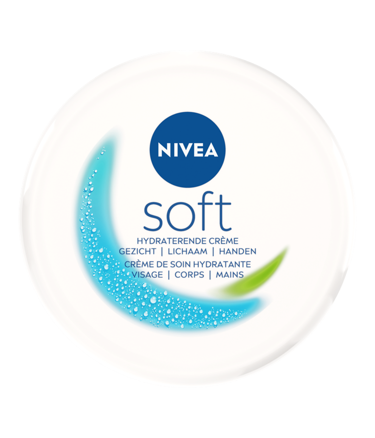Nivea Creme Soft 200 ml.	"Pot"