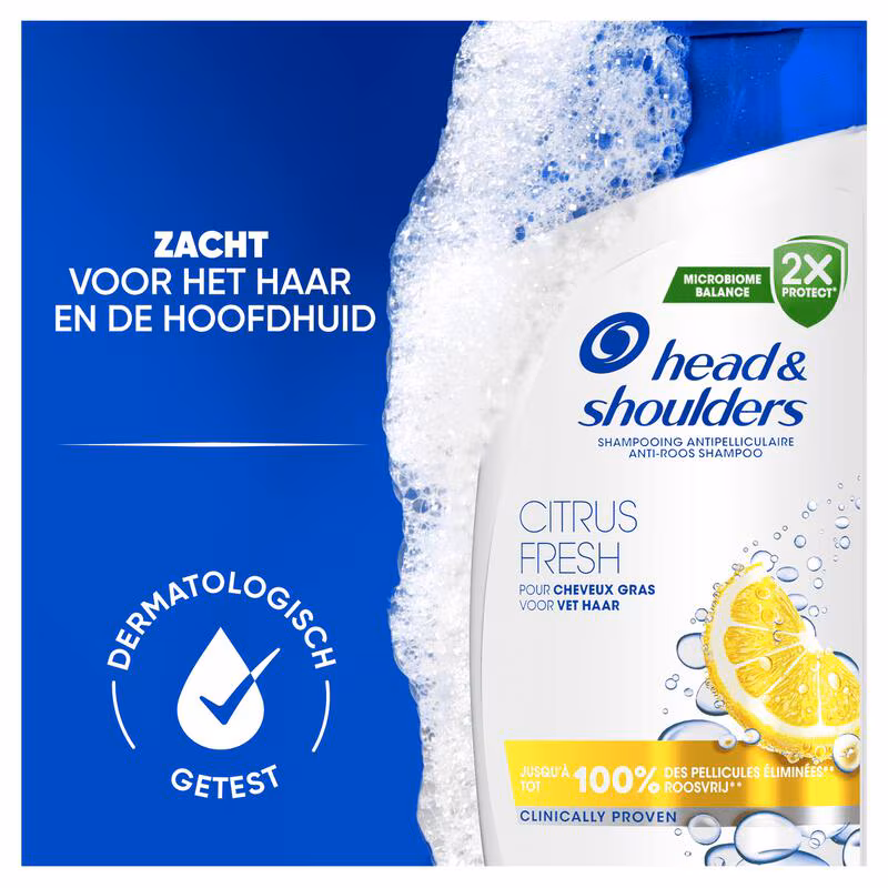 Head & Shoulders Shampoo 330ml	Citrus Fresh 2in1