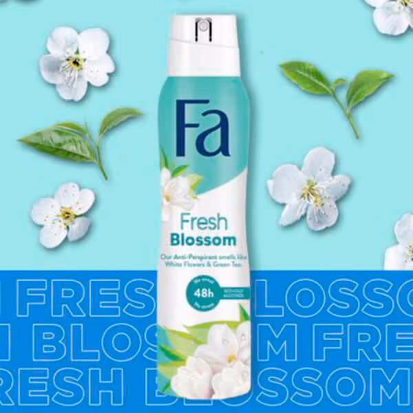 FA Deospray 150 ml.	Fresh Blossom