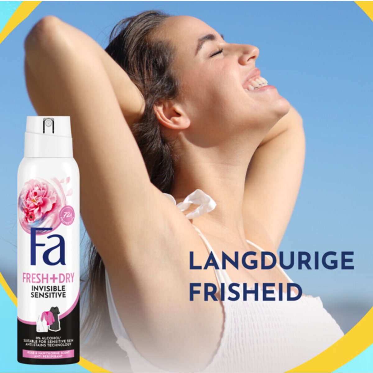 FA Deospray 150 ml.	Invisible Sensitive