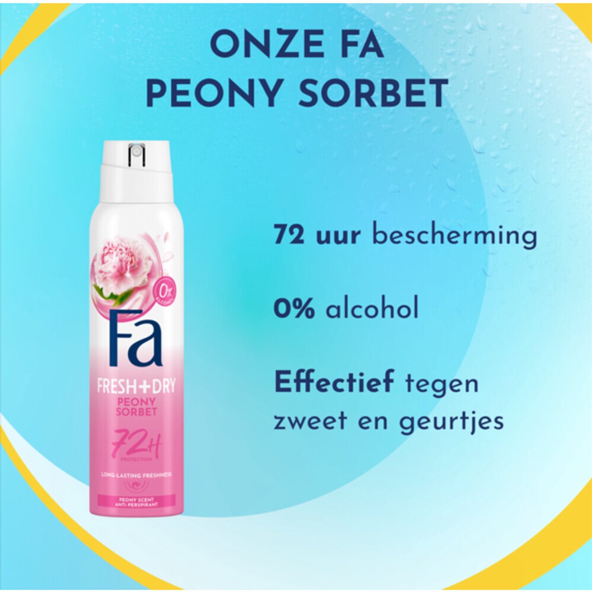 FA Deospray 150 ml.	Sweet Rose