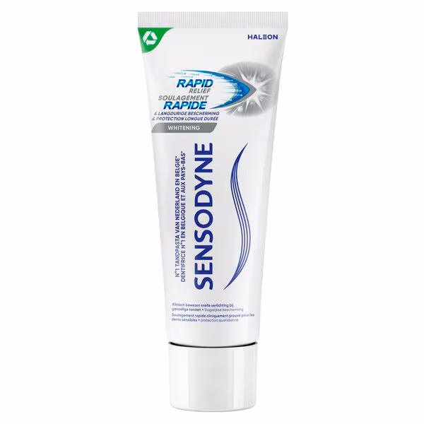 Sensodyne Tandpasta 75 ml.	Rapid Relief Whitening