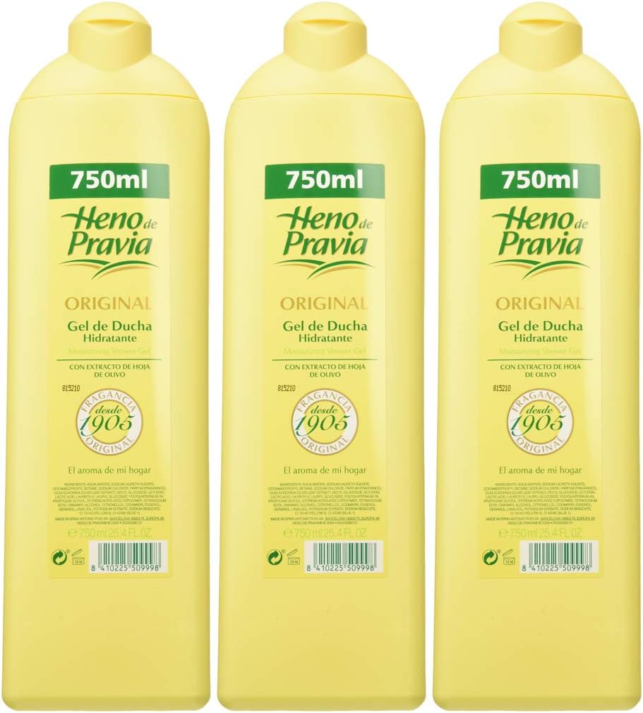 Heno de Pravia Showergel 650+100ml	Original