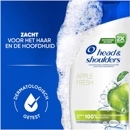 Head & Shoulders Shampoo 400 ml	Apple Fresh