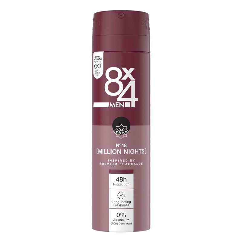 8x4 Deospray 150 ml.	Million Nights