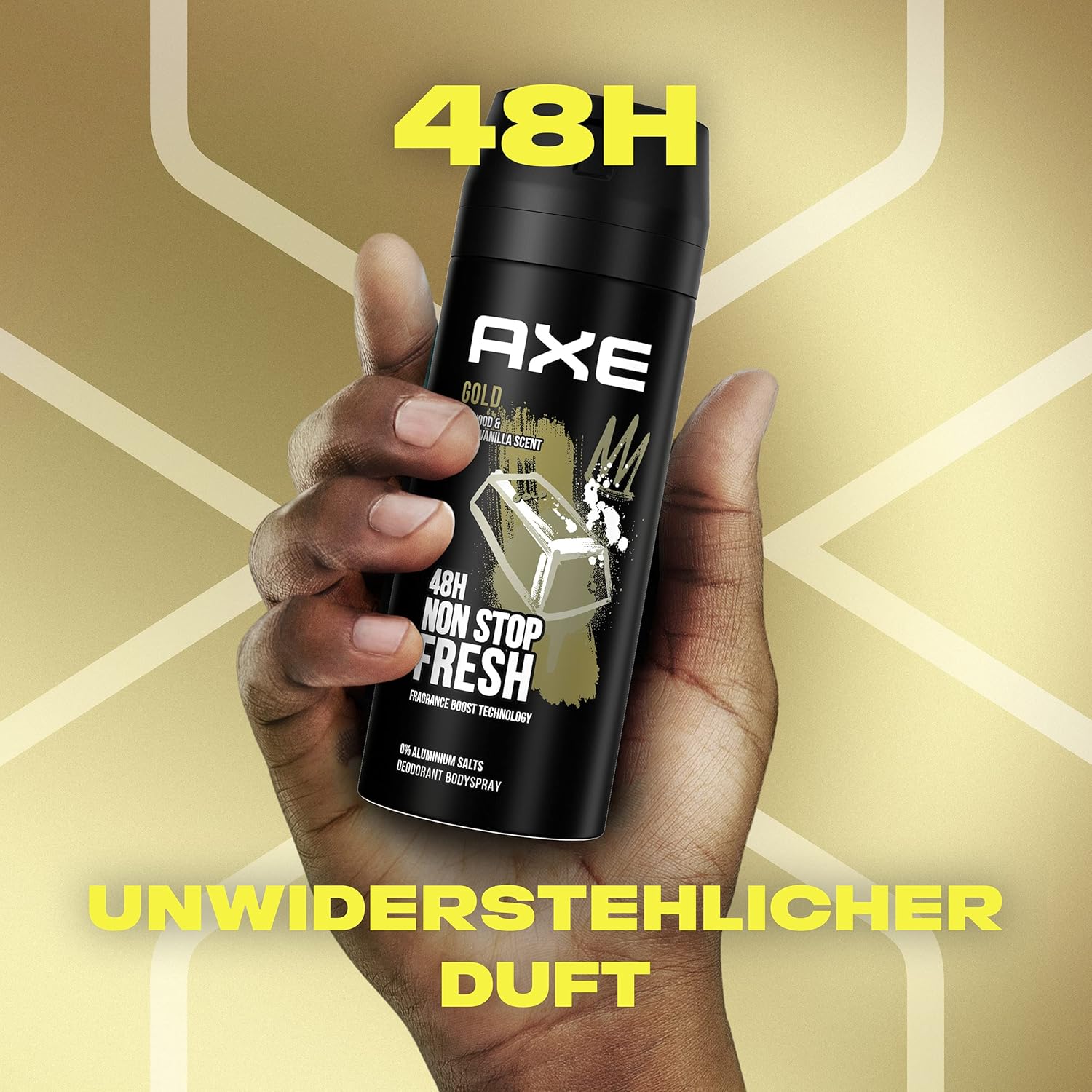 Axe Gold  Deodorant Body Spray 150 ML