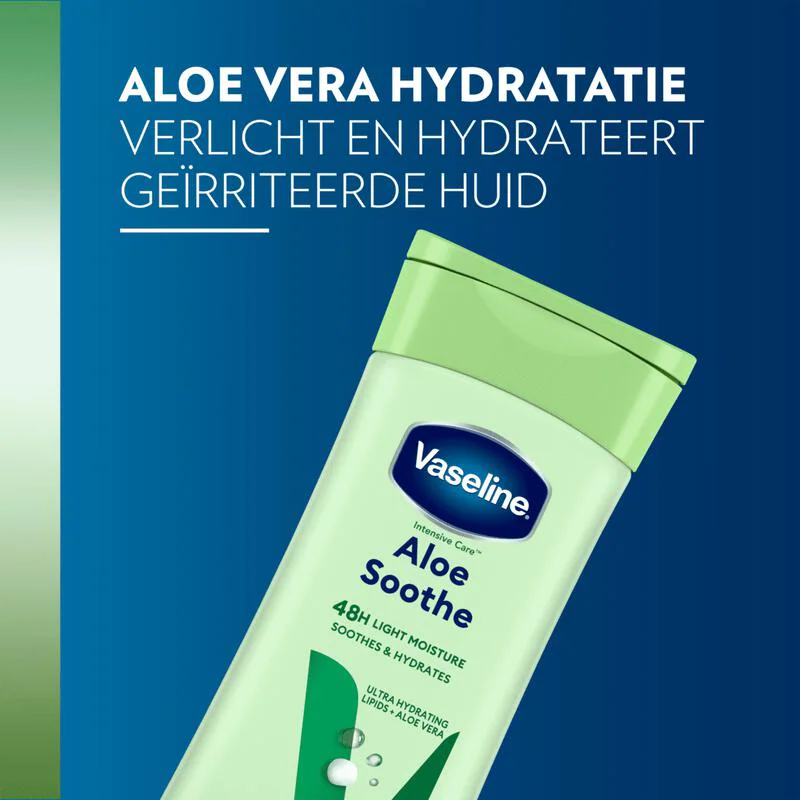 Vaseline Lotion 200 ml.	Aloe Soothe