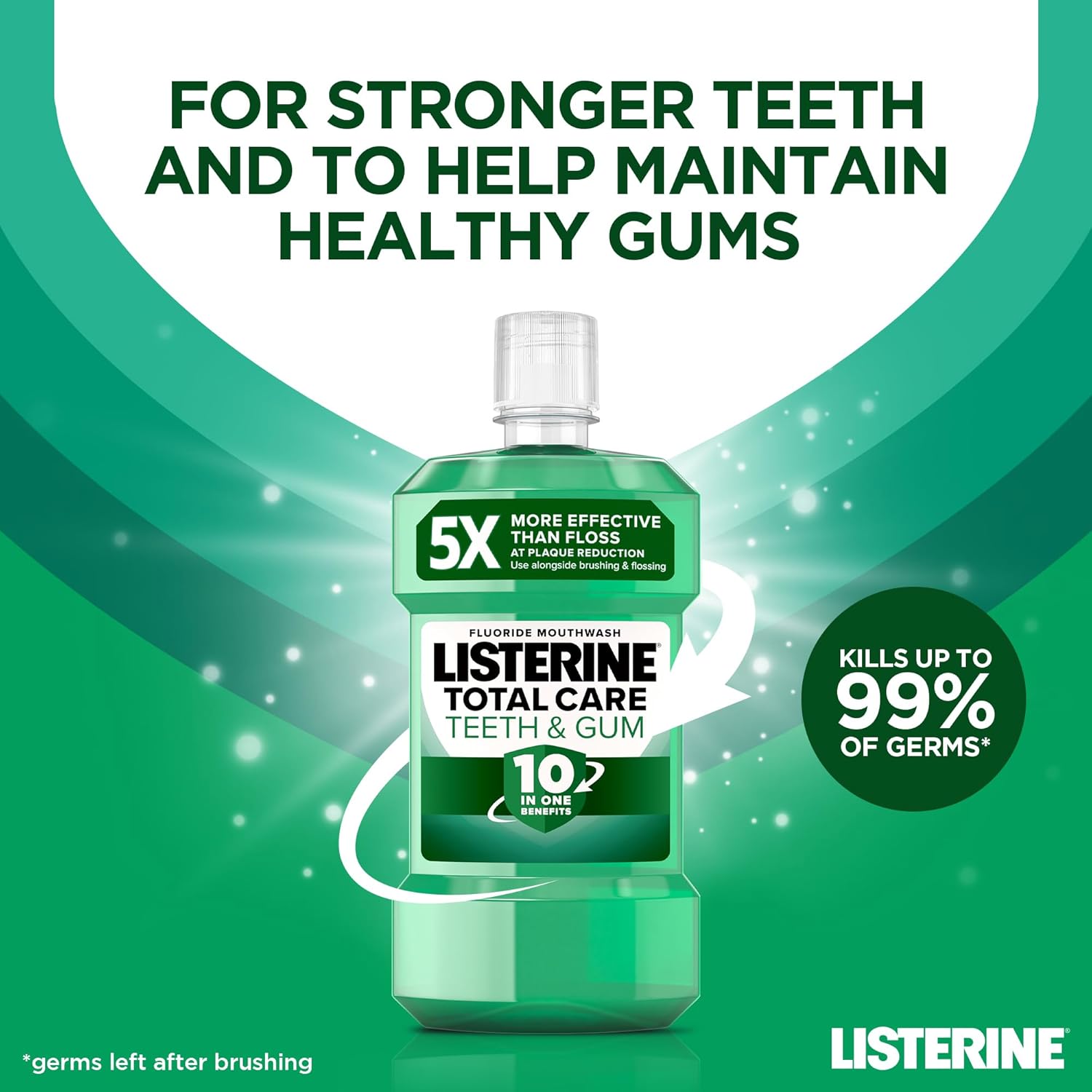 Listerine Mondwater 500 ml.	Total Care Milde Smaak