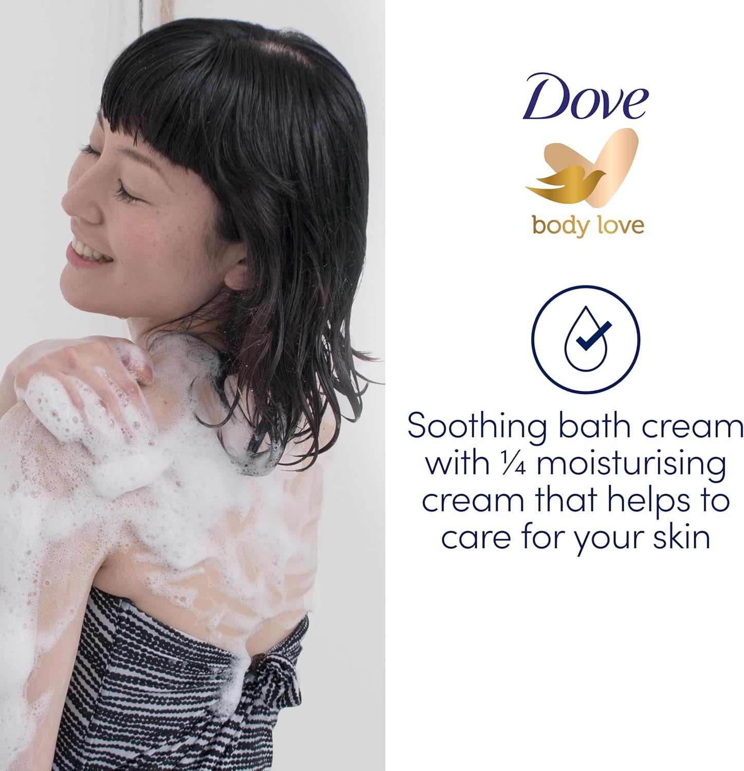 Dove Shower Gel Enveloping Pleasure With Almond Oil And Hibiscus 450 Ml