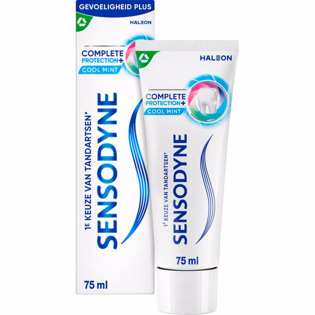 Sensodyne Tandpasta 75 ml.	Complete Protection Cool Mint