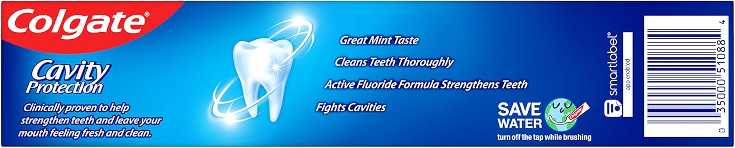 Colgate Tandpasta 100 ml.	Maximum Cavity Protection