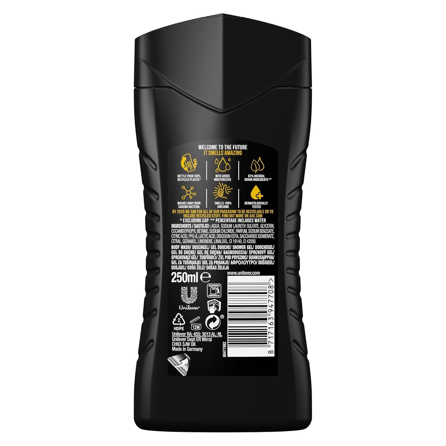 AXE Shower 250 ml.	Wild Mojito & Cedarwood