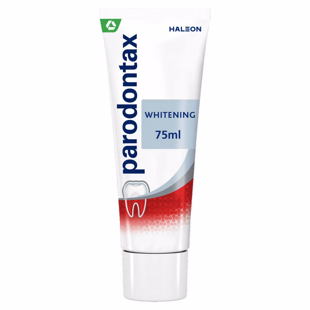 Parodontax Tandpasta 75 ml.	Whitening