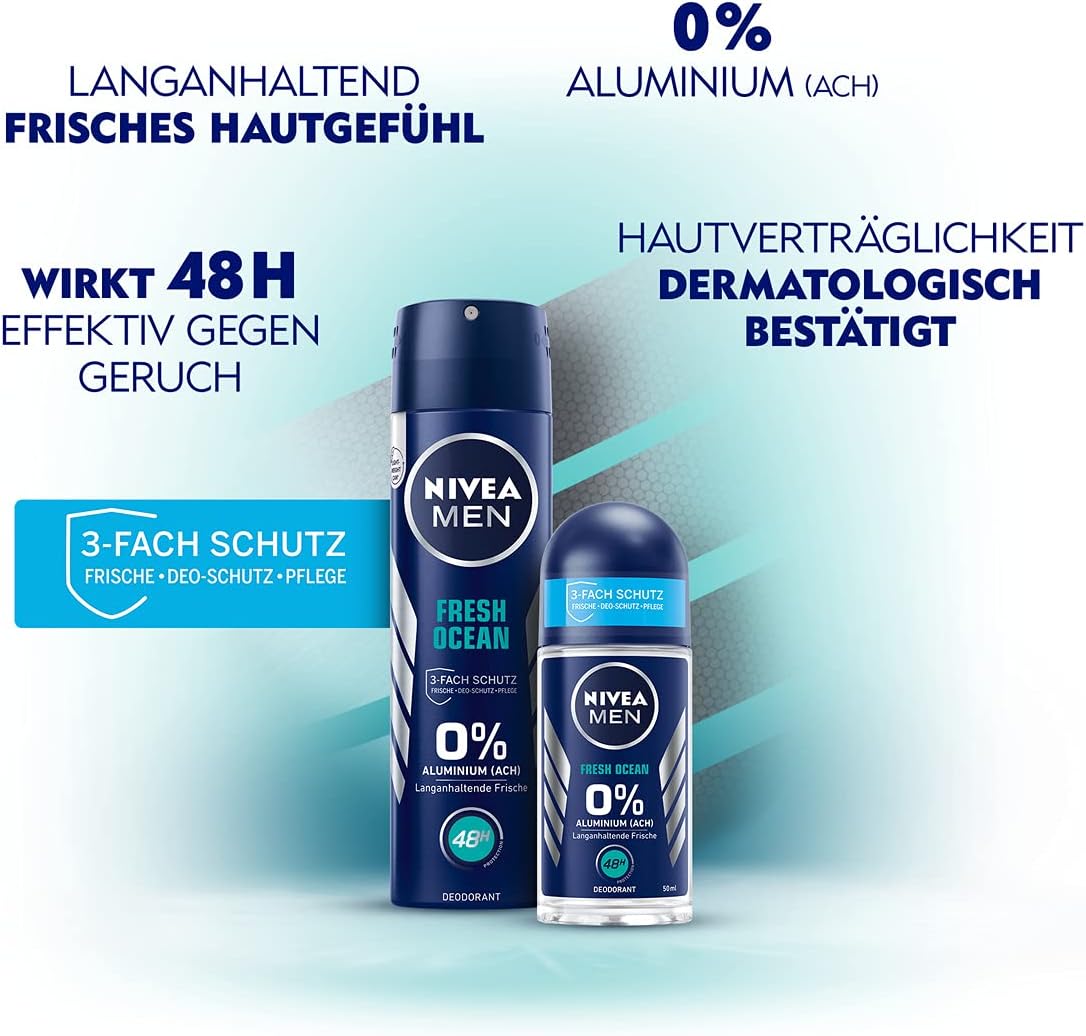 Nivea Deospray 150 ml. MEN	Fresh Ocean