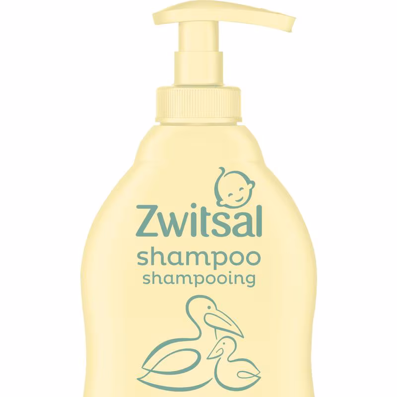 Zwitsal Shampoo 400 ml. + Pomp	met kokosolie