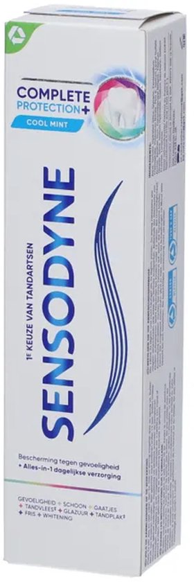 Sensodyne Tandpasta 75 ml.	Complete Protection Cool Mint