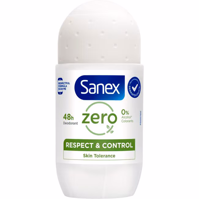 Sanex Roller 50 ml.	Zero % Respect & Control